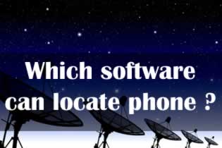 Which software can locate phone?